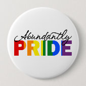 Pride Rainbow Trots om homo te zijn Ronde Button 4,0 Cm (Voorkant)