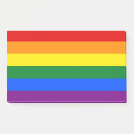 Pride Rainbow vlag van LGBT Post-it® Notes