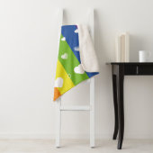Pride Rainbow | Witte harten | Sherpa Blanket Sherpa Deken (In situ)