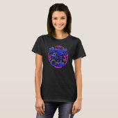 Pride Rechtdoor Als Een Cirkel Regenboog T-shirts (Voorkant volledig)