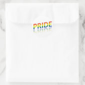 Pride Reflection Ronde Sticker (Tas)