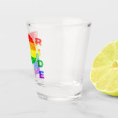 "PRIDE" REGENBOOG #3 SHOT GLAS (Rechts)