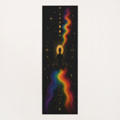 Pride Regenboog Chakra Yoga Mat (Achterkant)