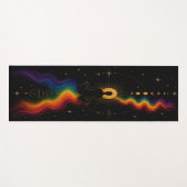 Pride Regenboog Chakra Yoga Mat (Voorkant (horizontaal))