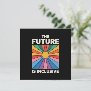 Pride Regenboog De Toekomst is Inclusief LGBTQ  Kaart