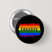 Pride Regenboog Gelijkheid Ronde Button 5,7 Cm (Voorkant /achterkant)