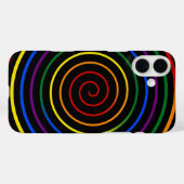 Pride Regenboog Hypnotiserend V2 Case-Mate iPhone Case (Achterkant (horizontaal))