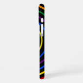 Pride Regenboog Hypnotiserend V2 iPhone Hoesje (Linkerkant)