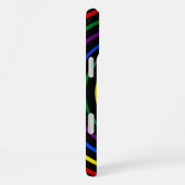 Pride Regenboog Hypnotiserend V2 iPhone Hoesje (Rechterkant)