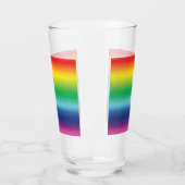 Pride regenboog kleuren lgbtq lgbt gay vlag duidel glas (Links)