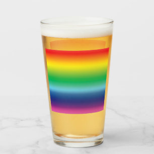 Pride regenboog kleuren lgbtq lgbt gay vlag duidel glas
