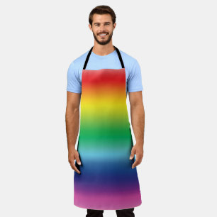 Pride regenboog kleuren lgbtq lgbt gay vlag patroo schort