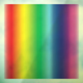 Pride regenboog kleuren patroon homo vlag raamsticker (Vel 3)