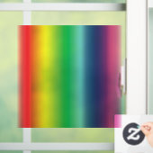 Pride regenboog kleuren patroon homo vlag raamsticker (Huis)