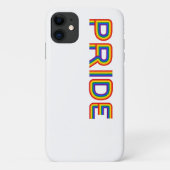 Pride | Regenboog Letters Case-Mate iPhone Case (Achterkant)