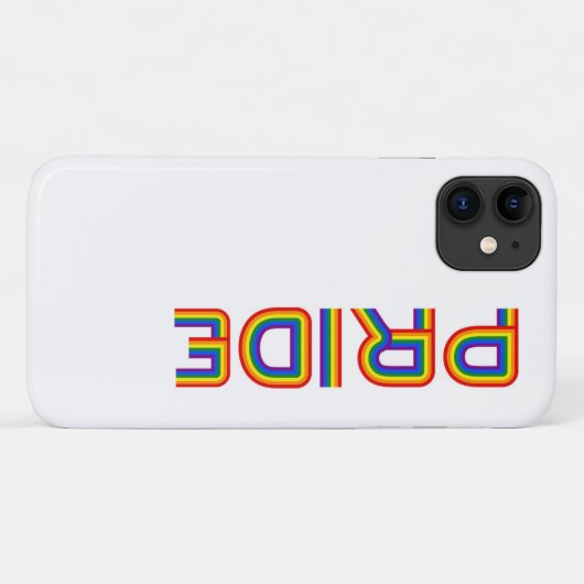 Pride | Regenboog Letters Case-Mate iPhone Case (Achterkant (horizontaal))