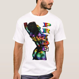 Pride regenboog mannelijke torso t-shirt