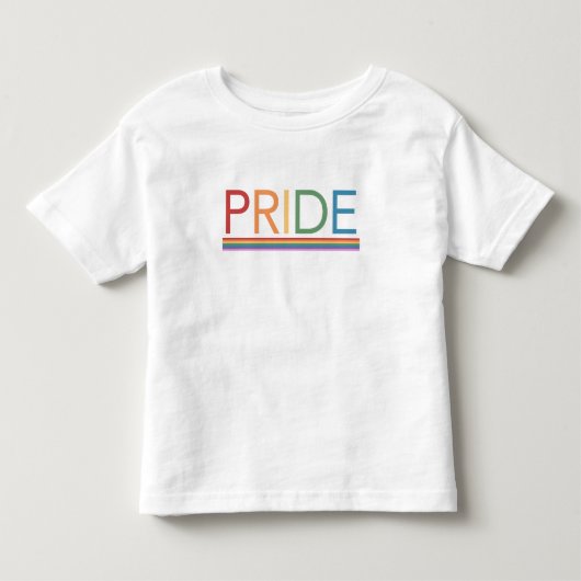 PRIDE Regenboog Peuter T-shirt (Voorkant)