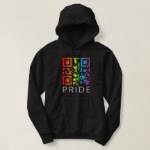 Pride regenboog QR-code LGBTQIA+