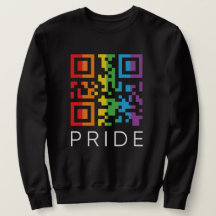 Pride regenboog QR-code LGBTQIA+