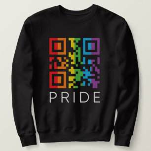 Pride regenboog QR-code LGBTQIA+ Trui