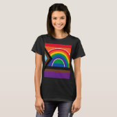 Pride Regenboog T-shirt (Voorkant volledig)