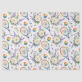 Pride Regenboog Tennis Aquarel  Tissuepapier (Voorkant)