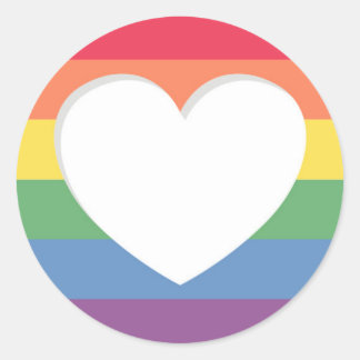 Pride regenboog vlag liefde is liefde stickers