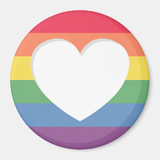 Pride regenboog vlag thema magneet