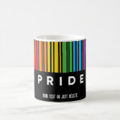 Pride regenboogcode LGBTQIA+ Koffiemok (Center)