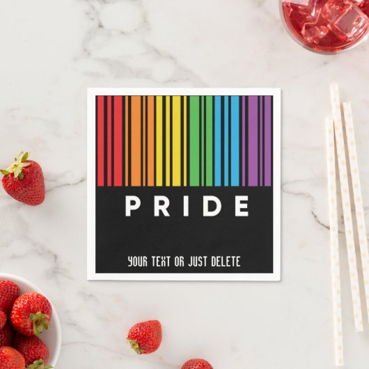 Pride regenboogcode LGBTQIA+ Servet (Insitu)