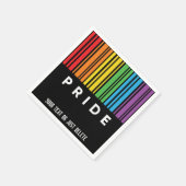  Pride regenboogcode LGBTQIA+ Servet (Hoek)