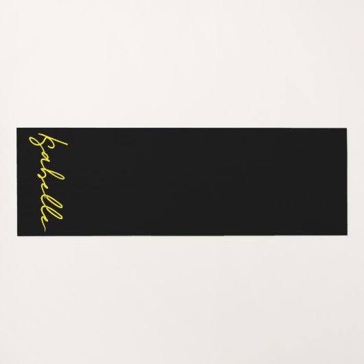 PRIDE Regenboogkleuren gestikte harten Yogamat (Achterkant (horizontaal))