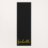 PRIDE Regenboogkleuren gestikte harten Yogamat (Achterkant)