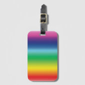 Pride regenboogkleuren lgbtq gay flag - bagagelabel (Voorkant (verticaal))