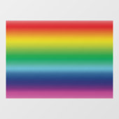 Pride regenboogkleuren lgbtq lgbt gay flag raamsticker (Vel)