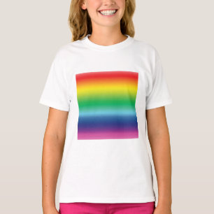 Pride regenboogkleuren lgbtq lgbt gay flag t-shirt