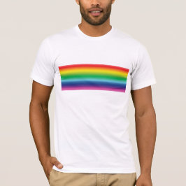 Pride regenboogkleuren lgbtq lgbt homovlag patroon t-shirt