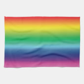 Pride regenboogkleuren patroon lgbtq lgbt theedoek (Horizontaal)