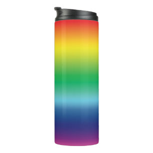 Pride regenboogkleurige homepage kleuren lgbtq lgb thermosbeker