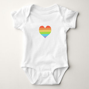 Pride regenboogkop romper