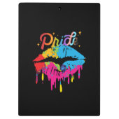 Pride regenboogliften | LGBTQ | Drijflichten Klembord (Achterkant)