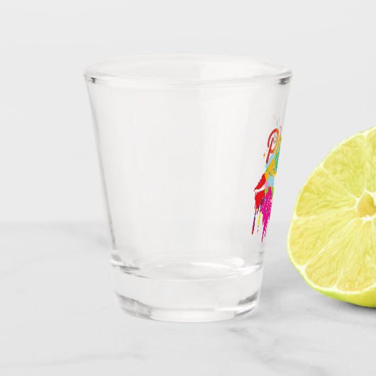 Pride regenboogliften | LGBTQ | Drijflichten Shot Glas (Links)