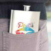 Pride regenboogliften | LGBTQ | Drijflichtkolf Flacon (Voorbeeld)