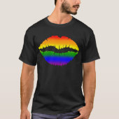 Pride regenboogliften t-shirt (Voorkant)
