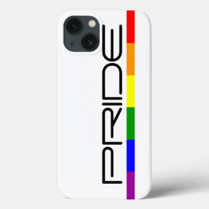 Pride Regenboorlog Moderne en Strakke Ontwerp iPhone 13 Hoesje