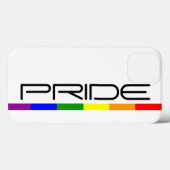 Pride Regenboorlog Moderne en Strakke Ontwerp Case-Mate iPhone Case (Achterkant (horizontaal))