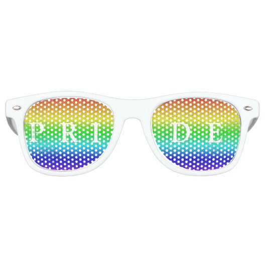 Pride Retro Zonnebril (Voorkant)