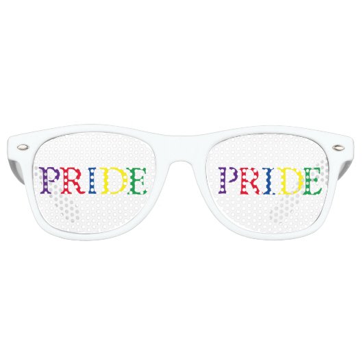 Pride Retro Zonnebril (Voorkant)