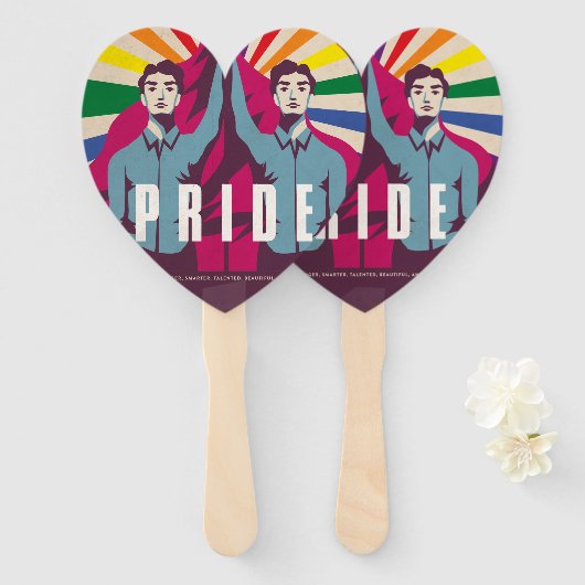  Pride Revolutie Handwaaier (Voorkant en achterkant)
